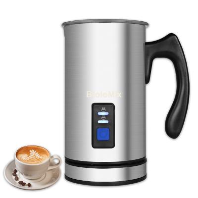 China Electric Household Biolomix 3 Function Milk Frother Milk Steamer Creamer Milk Heater with New Foam Density for Latte Cappuccino for sale