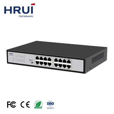 China Hot Sale 16 Ports Gigabit QoS Smart Ethernet Switch With Extend 250M QoS VLAN Function for sale