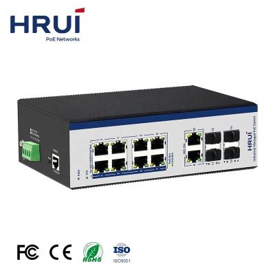 China Hot Sale STP L2+Managed 2.5G SFP PoE Switch 8 Ports Gigabit BT 90W Power Supply Industrial Network Switch for sale