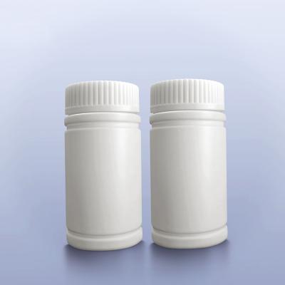 China 100g 120g 150g Opaque Plastic Wide Mouth Medicine Capsules Container Plastic Pill Bottle for sale