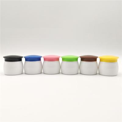 China Eco-friendly 15g 20g 30g pp empty blue pink white cosmetic plastic acrylic cream jar for sale