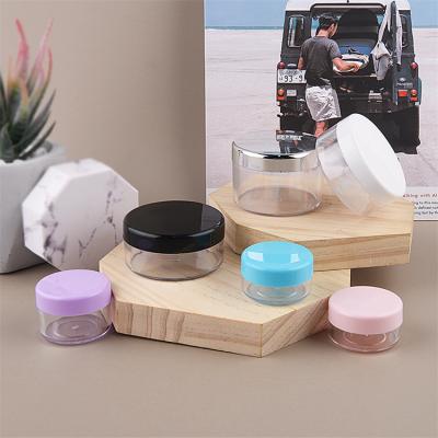 China Wholesale Eco-Friendly 10g 15g Eco-Friendly Empty Round Plastic Acrylic Cosmetic Jar for sale