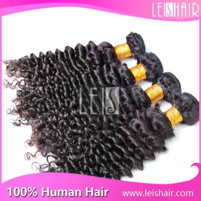 China Hot sales grade 5a virgin brazilian deep curly hair for sale