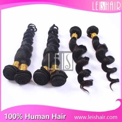 China large stock virgin indian loose wave hair for sale