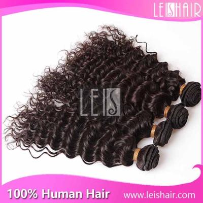 China Good feedbacks virgin indian deep curly hair for sale