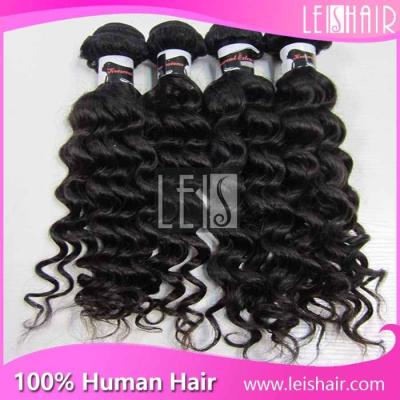 China Good feedbacks virgin indian deep curly hair for sale