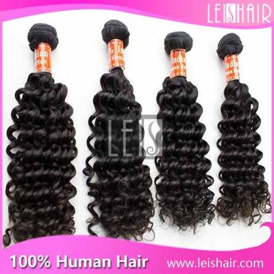 China hot selling hair products Indian deep curly virgin hair for sale