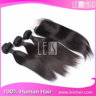 China Wholesale high quality natural straight virgin malaysian human hair for sale