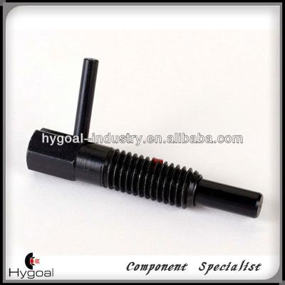 China L-handle button locking retractable spring rod hand plunger 6103-B-SS 6103-B-SS for sale