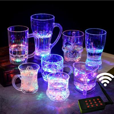 China American Style Radio Cola Remote Control Flashing Led Mug for sale