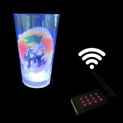 China American Style Cola Remote Control Led Flashing Mug for sale