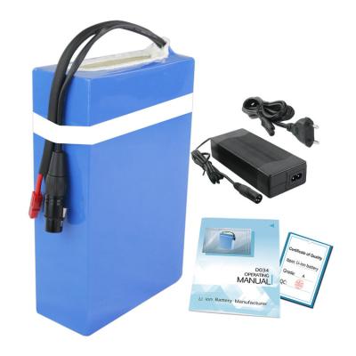 China EU Warehouse IP68 PVC Water Proof 52V 20Ah Li-ion Ebike Battery For 1000w 1200w 1500w Electric Cargo Bike 20Ah for sale