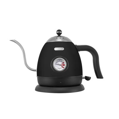 China 360 Degree Base Stainless Steel Gooseneck Tea Coffee Drip Rotating Electric Kettle for sale