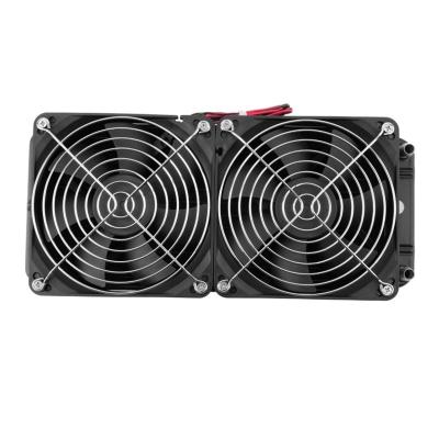 China Hot RDS Electronics 240mm Aluminum CPU Water Cooling Cooled Row Heat Exchanger Radiator Fan Water Cooling for sale