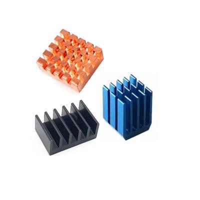 China RDS Electronics-raspberry pi 4B heatsink fin, three pieces heatsink for cpu raspberry pi board raspberry pi heatsink for sale