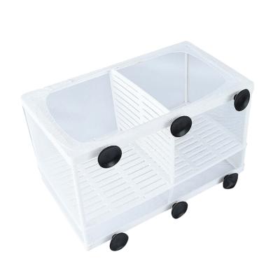 China Viable Create Insulation Net Box Fish Keeper Aquarium Fish Incubator Aquarium Fish Hanging Accessories for sale