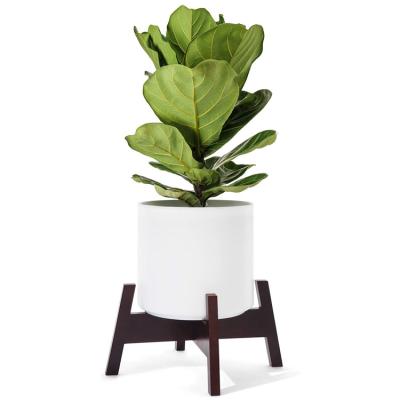 China Modern Minimalist Plant Rack Display Rack Plant Bamboo Flower Stand For Indoor Outdoor Home Decor for sale