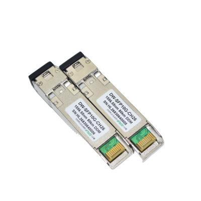 China ETHERNET 10G DWDM SFP+ ZR 80KM Reach CH26 1556.55nm DOM Optical DWDM Module for sale