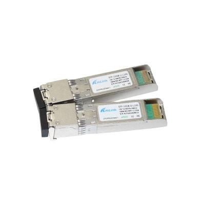 China Plastic box+Carton 3 Years Warranty 10GBASE-BX BiDi SFP+ 1550nm-TX/1490nm-RX 100km DOM Simplex LC SMF Transceiver Module for sale