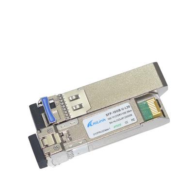 China Telecommunication Hilink SFP+ 10 Gbps LC SM  20 km WDM TX:1270nm Rx 1330nm DDM Module for sale