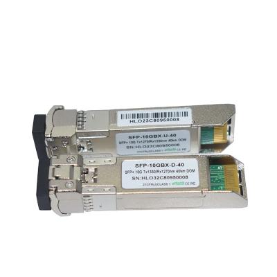 China Telecommunication Compatible SFP+ 10Gbps LC SM 40km WDM  Tx: 1330nm Rx 1270nm Transceivers for sale