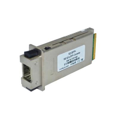 China Data Center In Stock CVR-X2-SFP10G Compatible 10GBASE X2 to SFP+ Converter Module for sale