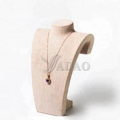 China Customized High Quality Handmade Bust Display Stand Holder For Jewelry Necklace Display for sale