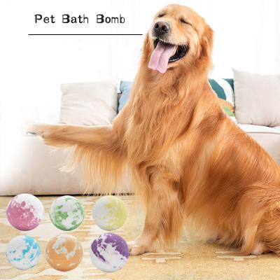 China Wholesale Clean Dogs Cats Clean Dogs Deodorant Bath Spa Pet Beauty Bubble Bath Ball Bomb for sale