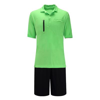 China Custom Cheap High Quality Futsal Shorts Sets Mens Soccer Jersey Top With Soccer Referees Uniform for sale