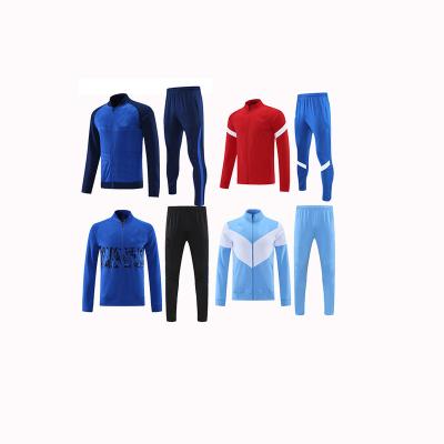 China Wholesale Custom Sets Season Soccer Jacket New Baton All Long Sleeve Football Training Tracksuit For Man for sale