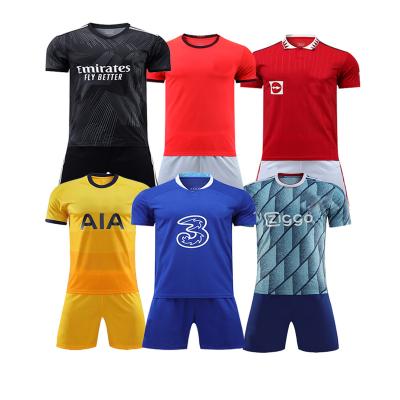 China Cheap Wholesale Maillot De Foot Poleron De Ftbol Club Camisa De Time Tailandesa Soccer Jersey Sets for sale