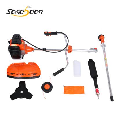 China Single Cylinder SASEBOON S-BC520 Brush Cutter Gasoline Brush Cutter Forced Air Cooling Parts Backpack Gasoline Brush Cutters for sale