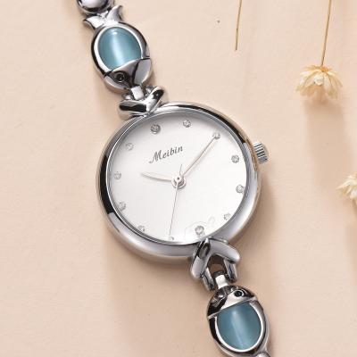 China Custom Water Resistant MEIBIN 1056 Fashion Ladies Watches Luxury Woman Waterproof Moq Low Watches Ladies Bracelet for sale