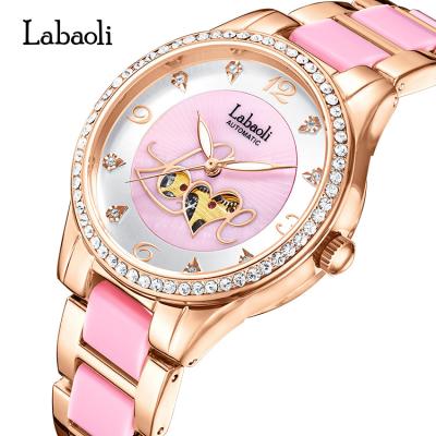 China LABAOLI LA098 stainless steel mechanical costom brand water resistant designer watches famous brands for sale