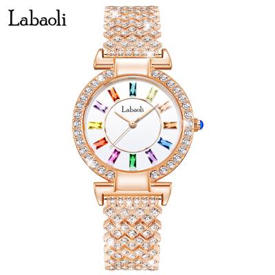 China Customized High Quality LABAOLI LA208 3atm Waterproof Quartz Watches Water Resistant Luxury Quartz Watches Stainless Steel for sale