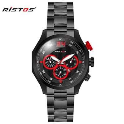 China Latest 2020 Ristos 93013 Water Resistant Cheap Wrist Watch Chinese Popular Band Packing For Wholesales Quartz Watch for sale