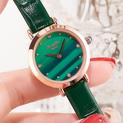 China LONGBO 83146 small green water resistant watch sells style hot quartz waterproof ladies watch for sale