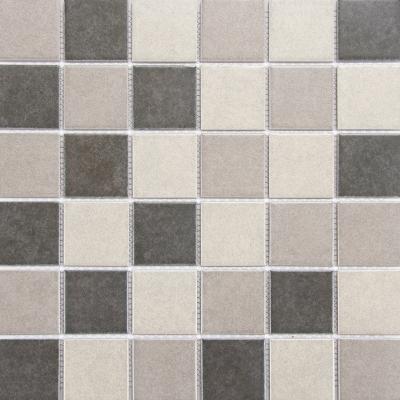 China China best factory CLASSIC glazed matte porcelain swimming pool mosaic gray color backsplash tiles mosaic for sale