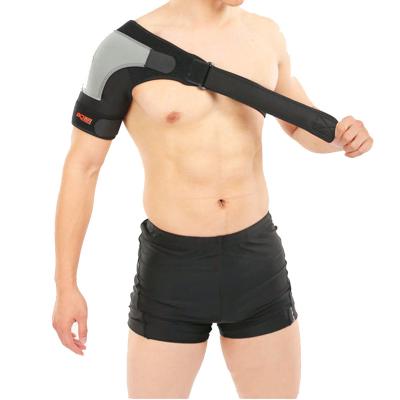 China Adjustable Dual Pressure and Sides Neoprene Shoulder Support Brace for Shoulder Pain Relief for sale