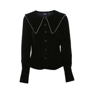 China Factory direct sales high performance comfortable ladies tops elegant women blouses for sale