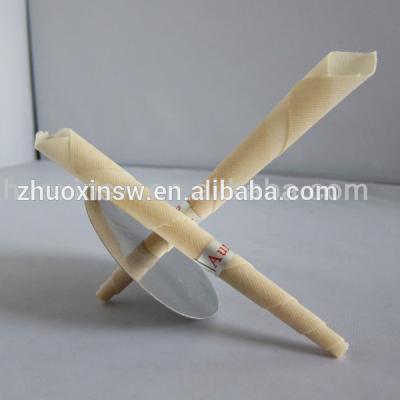 China Clean Your Ear CE Qualified Pure Beeswax Ear Candles Unbleached Organic Muslin Cloth Ear Wax Candle for sale