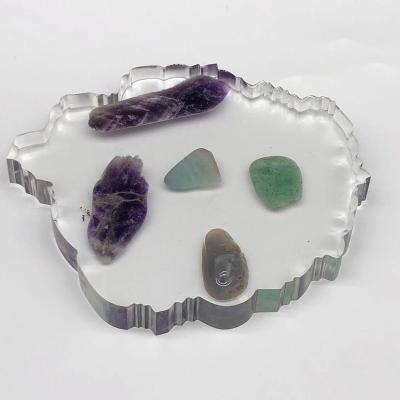 China Viable Gemstone Decoration Coaster for sale