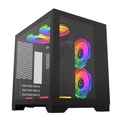 China With Newest Small Side Panel Window 2022 Gaming PC Case For Computer Cabinet for sale