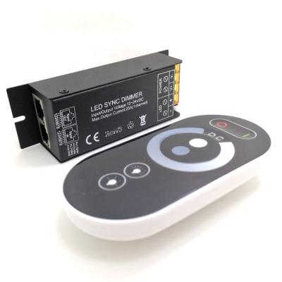 China For Hot Sale 25A RF433 Single Color Wireless Remote Control Iron Strip Single Color Timing Led Rheostat for sale