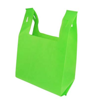 China Wholesale custom amazona non woven t shirt vest die cut eco eco friendly and reusable recycle tote bag for sale