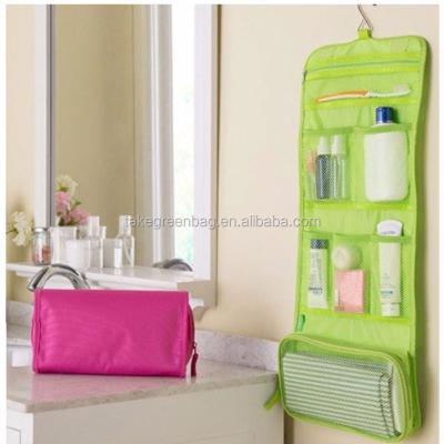 China 2016 Viable Wholesale Clear PVC Hanging Storage Bag With Pockets for sale