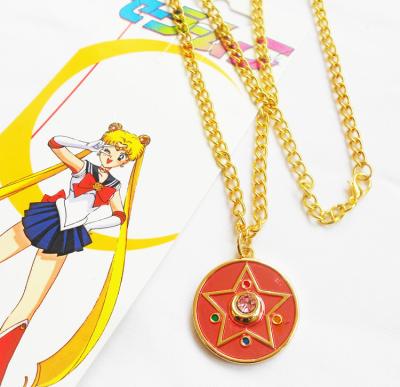 China Other Hot Japan Anime Jewelry Fashion Aesthetic Necklace For Girl Women Gift for sale