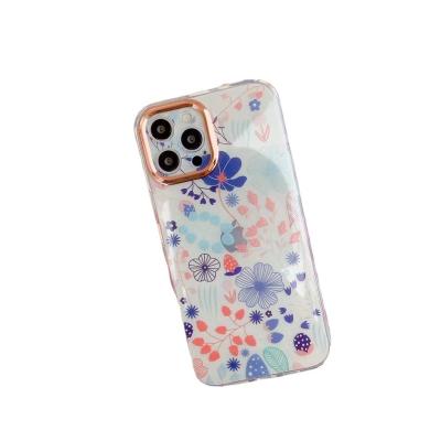 China Wholesale Anti-fall Electric Plating Double-Sided Flat IMD Marble Phone Case For iphone 11 pro phone case flowers for sale