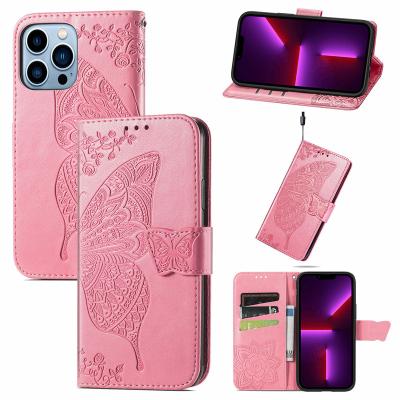 China Anti-fall fashion embossed datura flower wallet phone case for Samsung A02 A51 A71 A52 A72 leather phone cover for sale