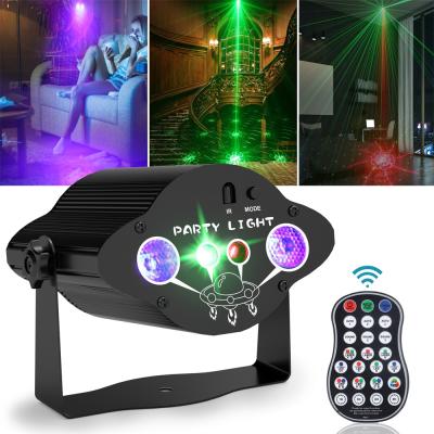 China Garden RGB 3 IN 1 and UV Portable Mini Laser LED Sterren DMX Effect Projection Light for sale